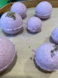 Lavender Bath Bombs